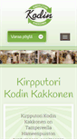 Mobile Screenshot of kirpputorikodinkakkonen.com